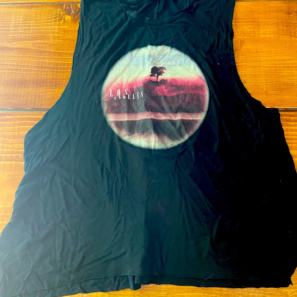American Eagle Outfitters muscle tank Los Angeles tee one size
